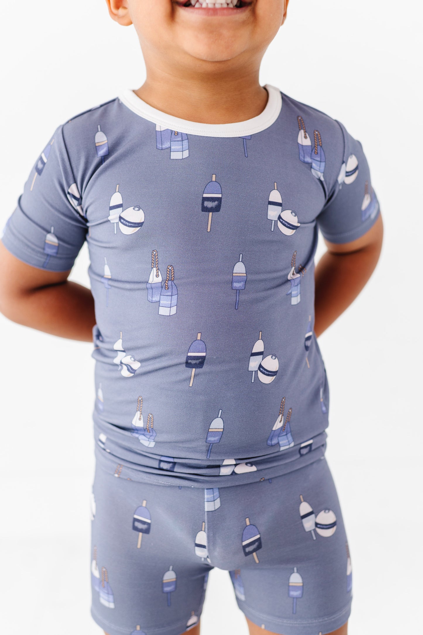 Nautical Kids Short Pajamas