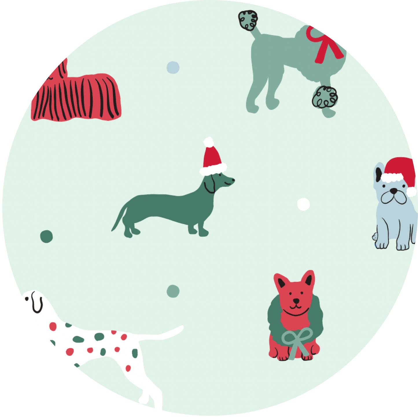 Deck the Howls Kids Pajamas