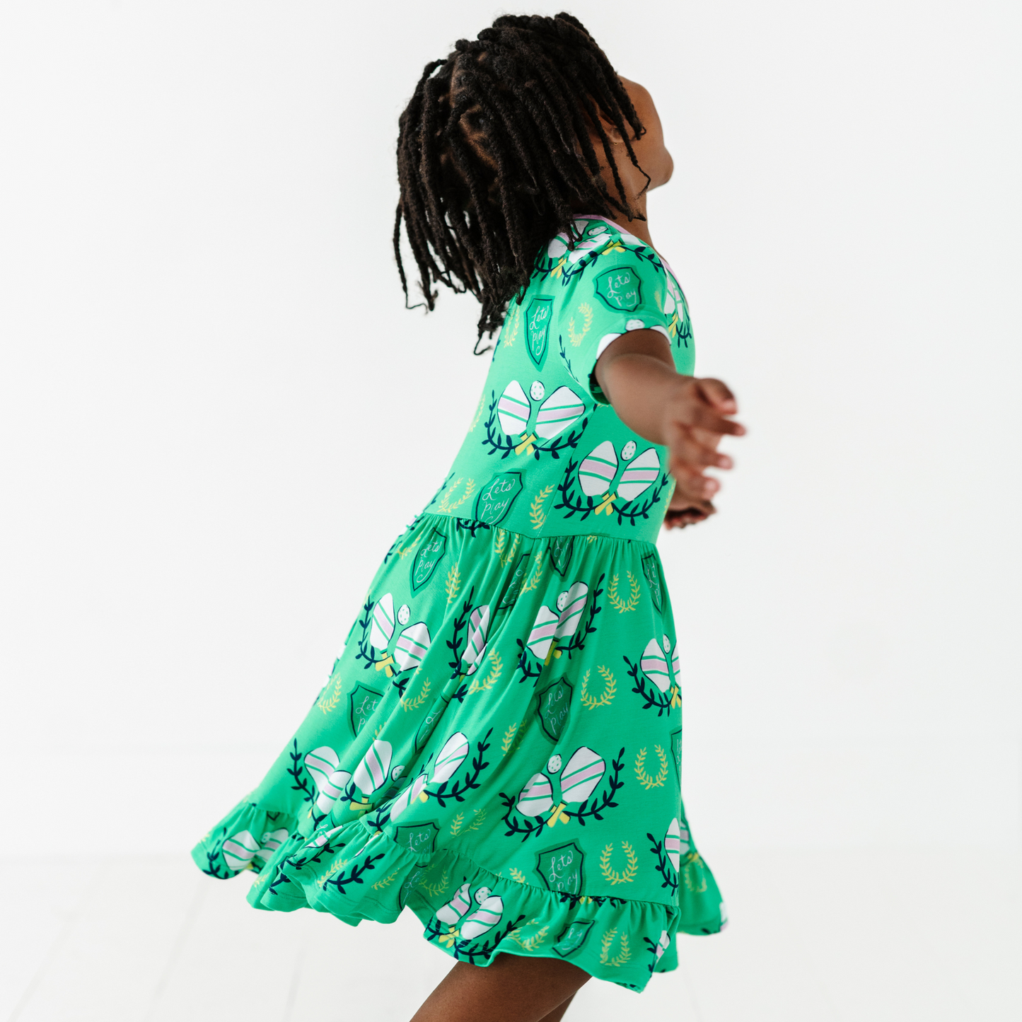 In a Pickle(ball) Toddler/Girls Dress