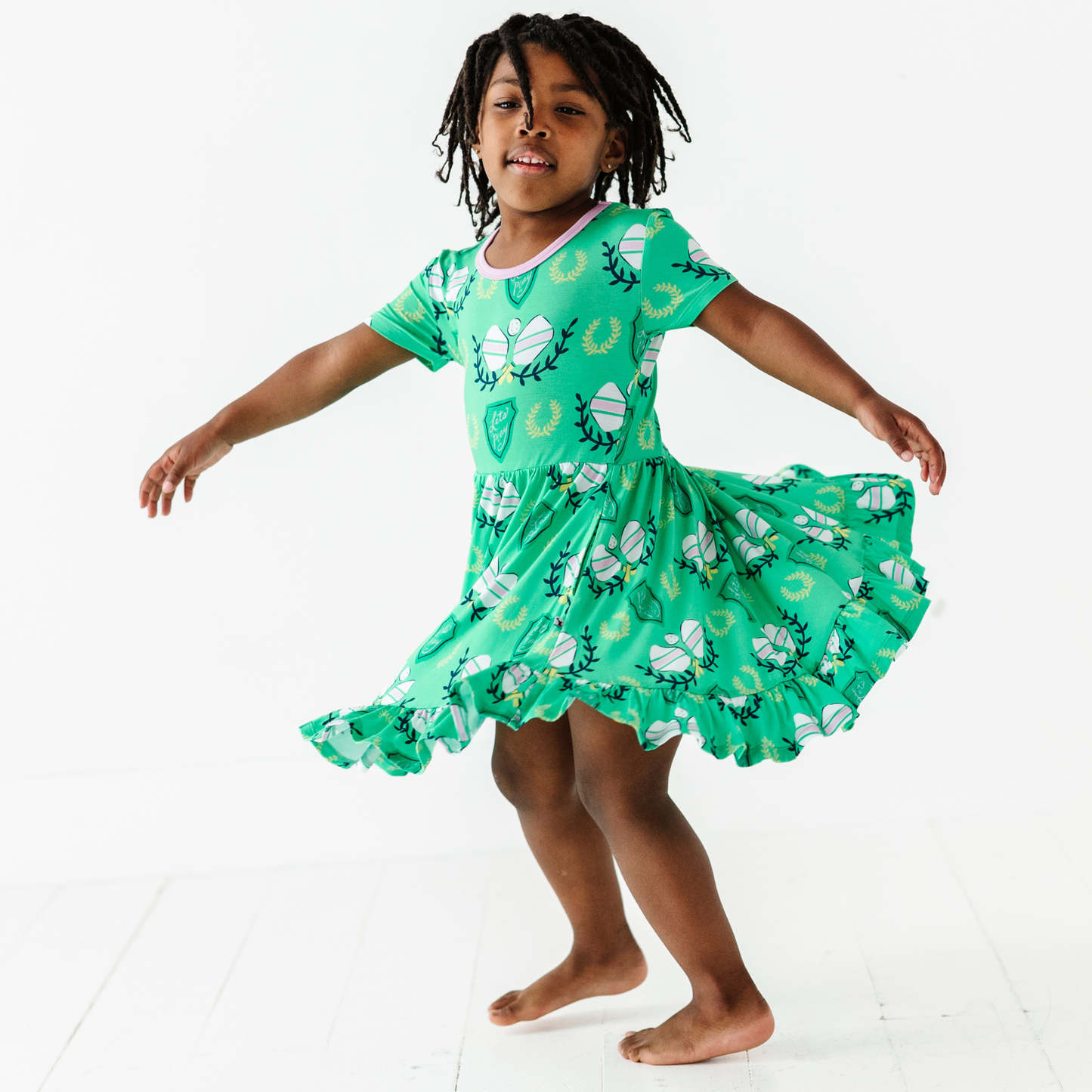 In a Pickle(ball) Toddler/Girls Dress