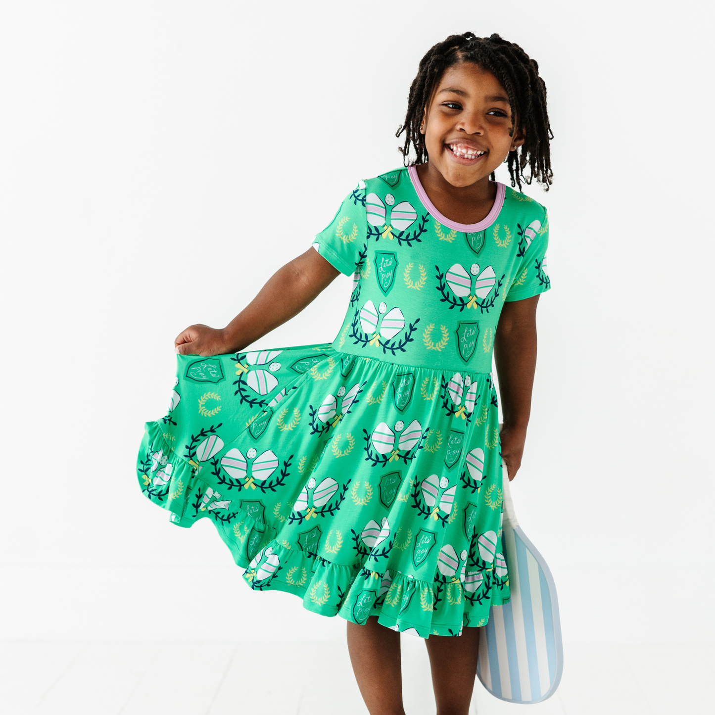 In a Pickle(ball) Toddler/Girls Dress