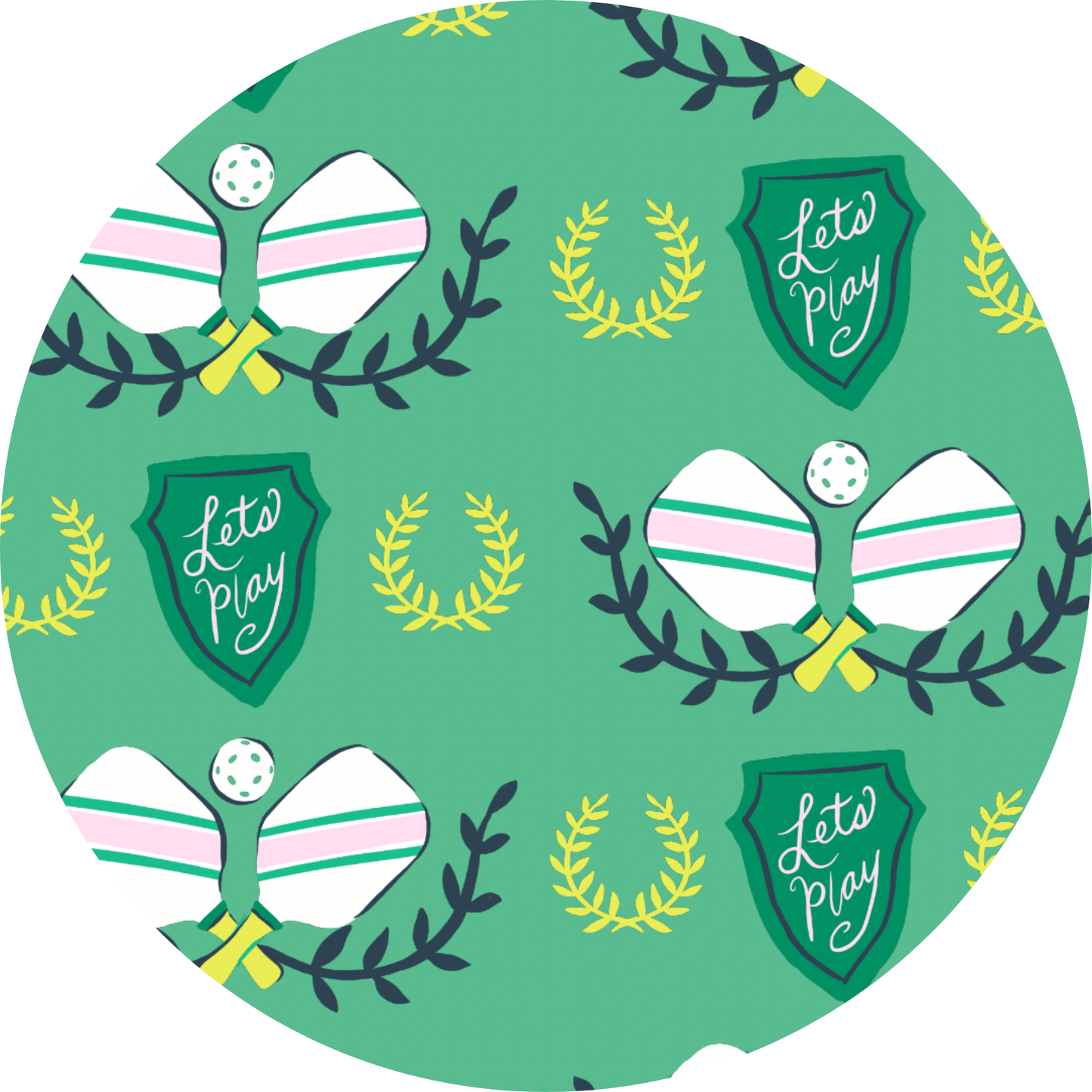In a Pickle(ball) Toddler/Girls Dress