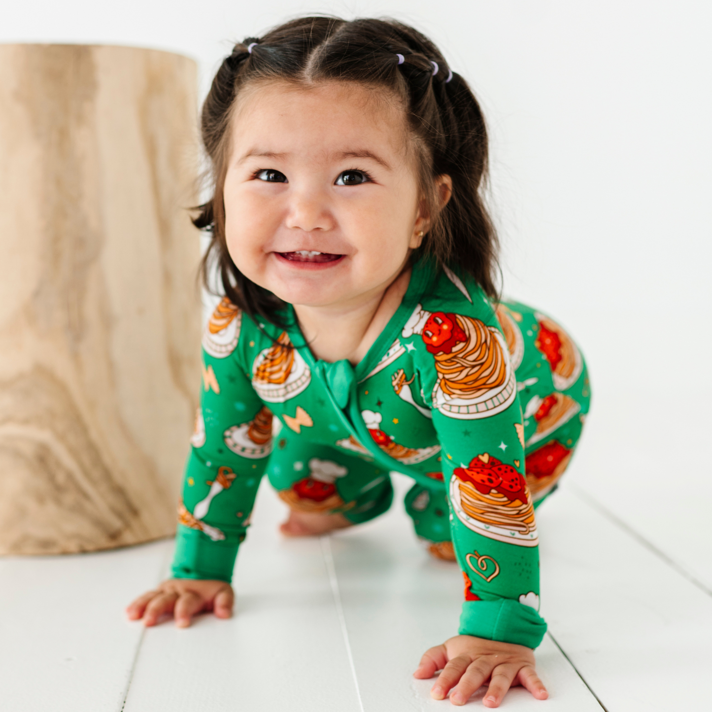 Spaghetti Convertible footies by Kiki and Lulu