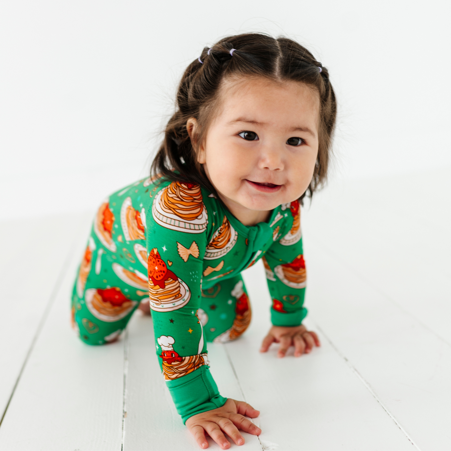 Spaghetti Convertible footies by Kiki and Lulu
