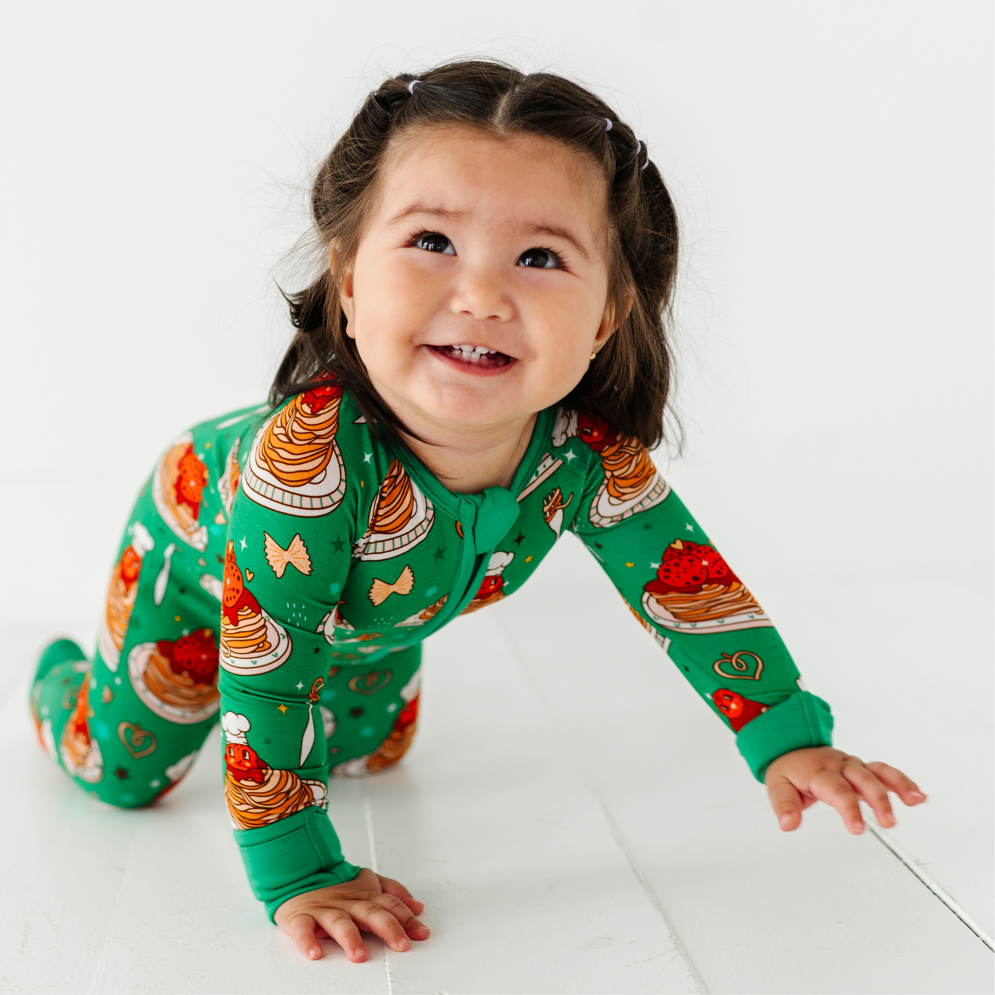 Spaghetti Convertible footies by Kiki and Lulu
