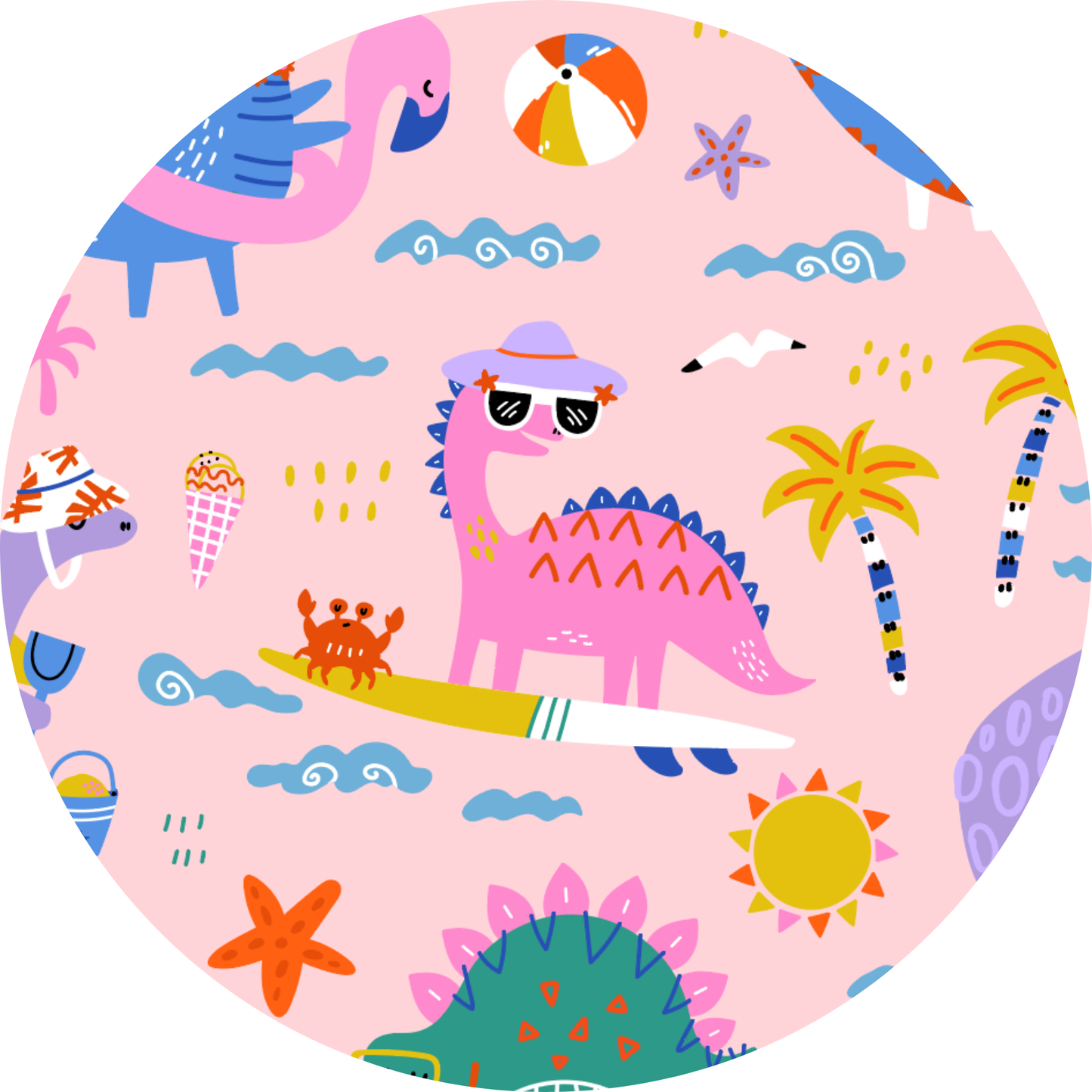 Diva Dinos Convertible Footie