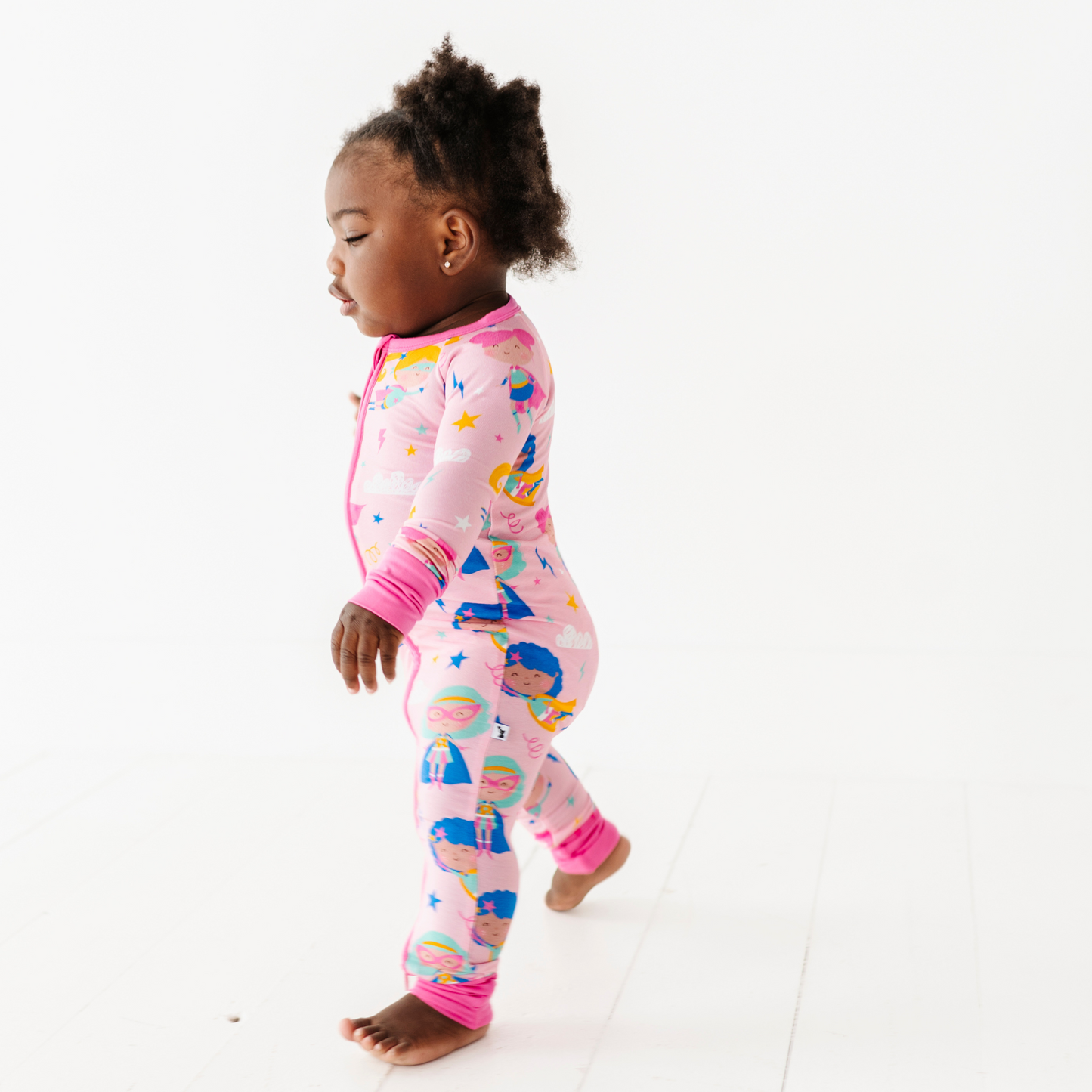 Girls Superhero pajamas by Kiki and Lulu