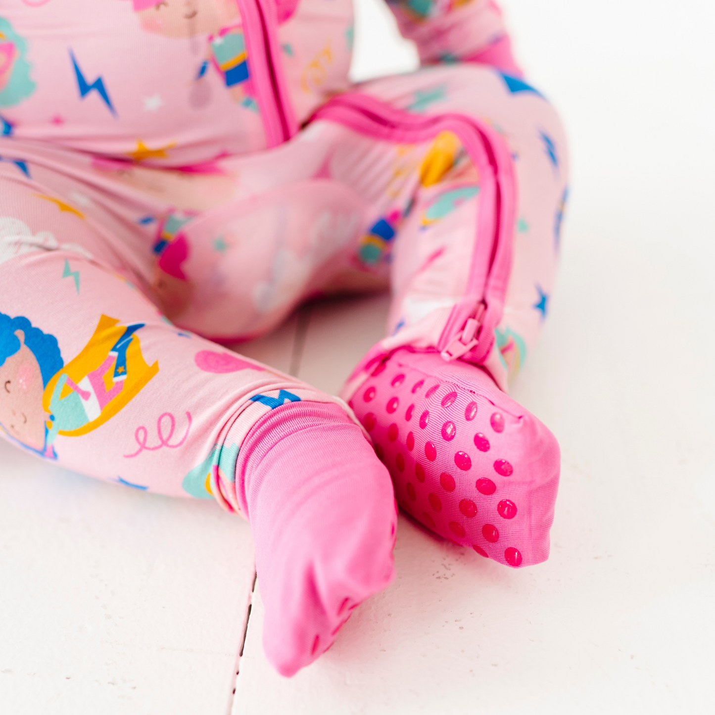 Girls Superhero pajamas by Kiki and Lulu