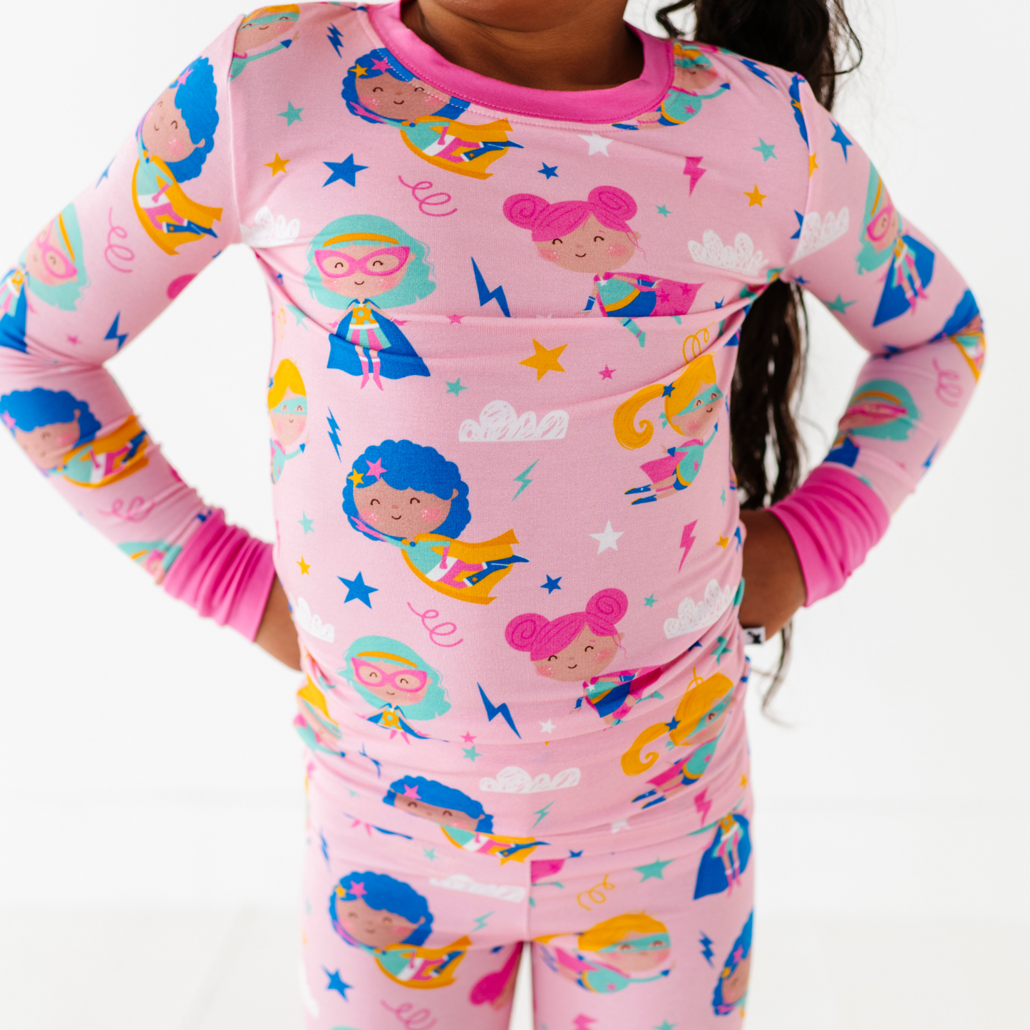 Superhero Pajamas for kids by Kiki and Lulu
