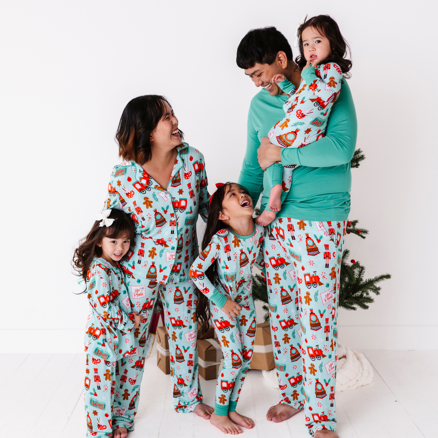 Family Matching Polar Express Pajamas