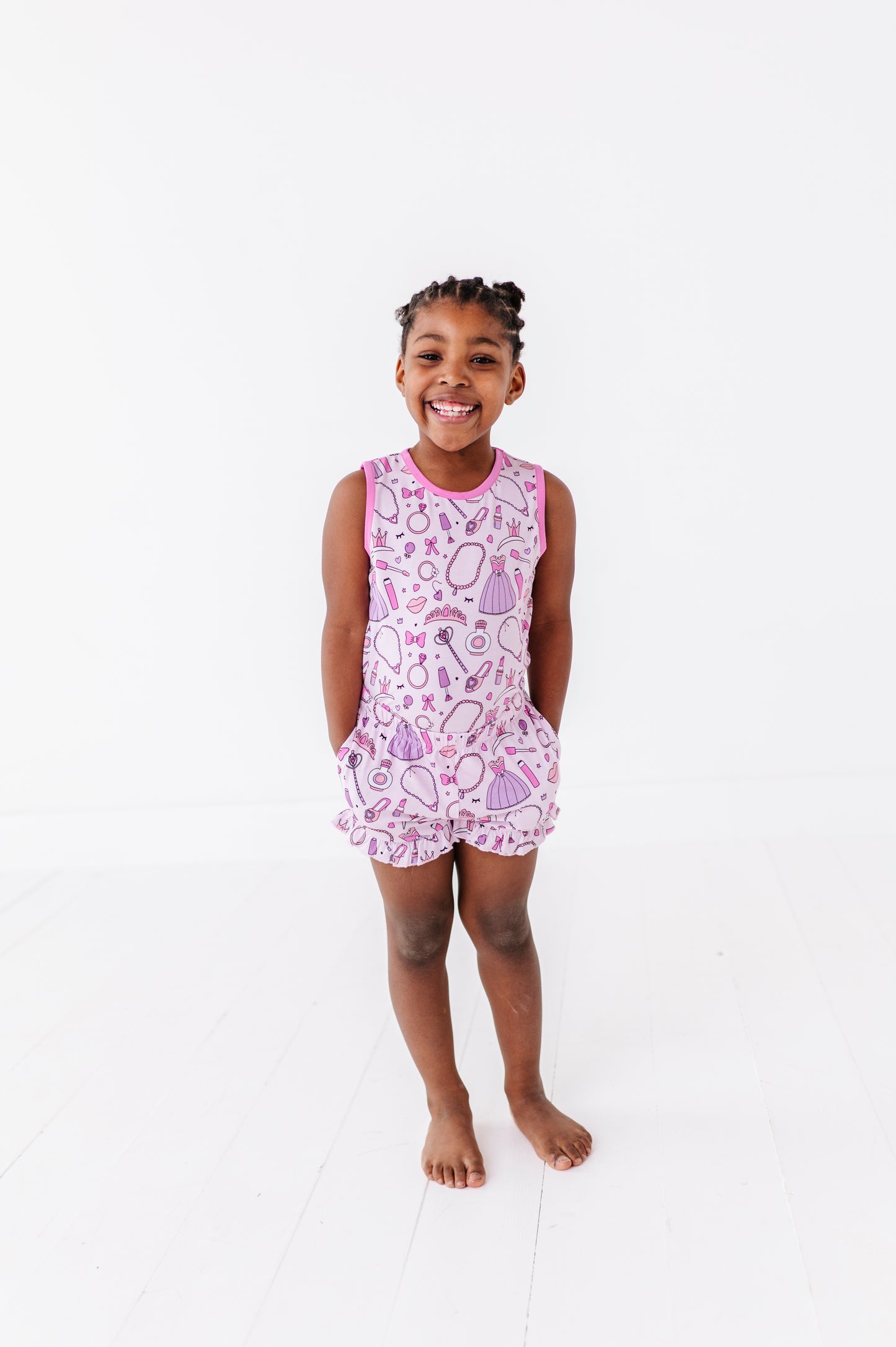 Sleeping Cutie Tank & Short Set Toddler/Kids