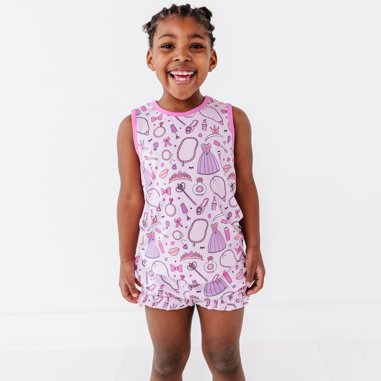 Sleeping Cutie Tank & Short Set Toddler/Kids