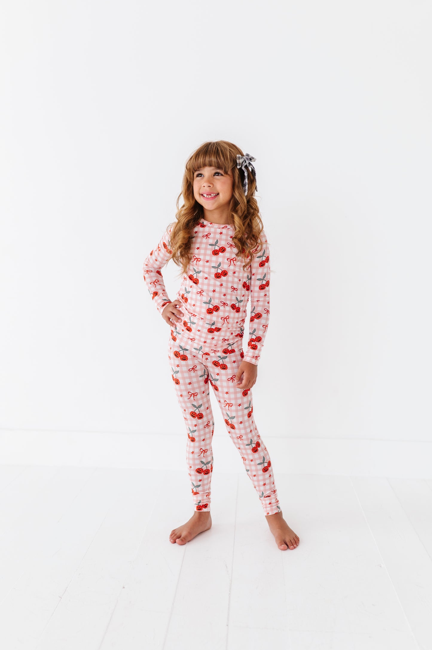 Pumpkin Cherry Fall Pajamas