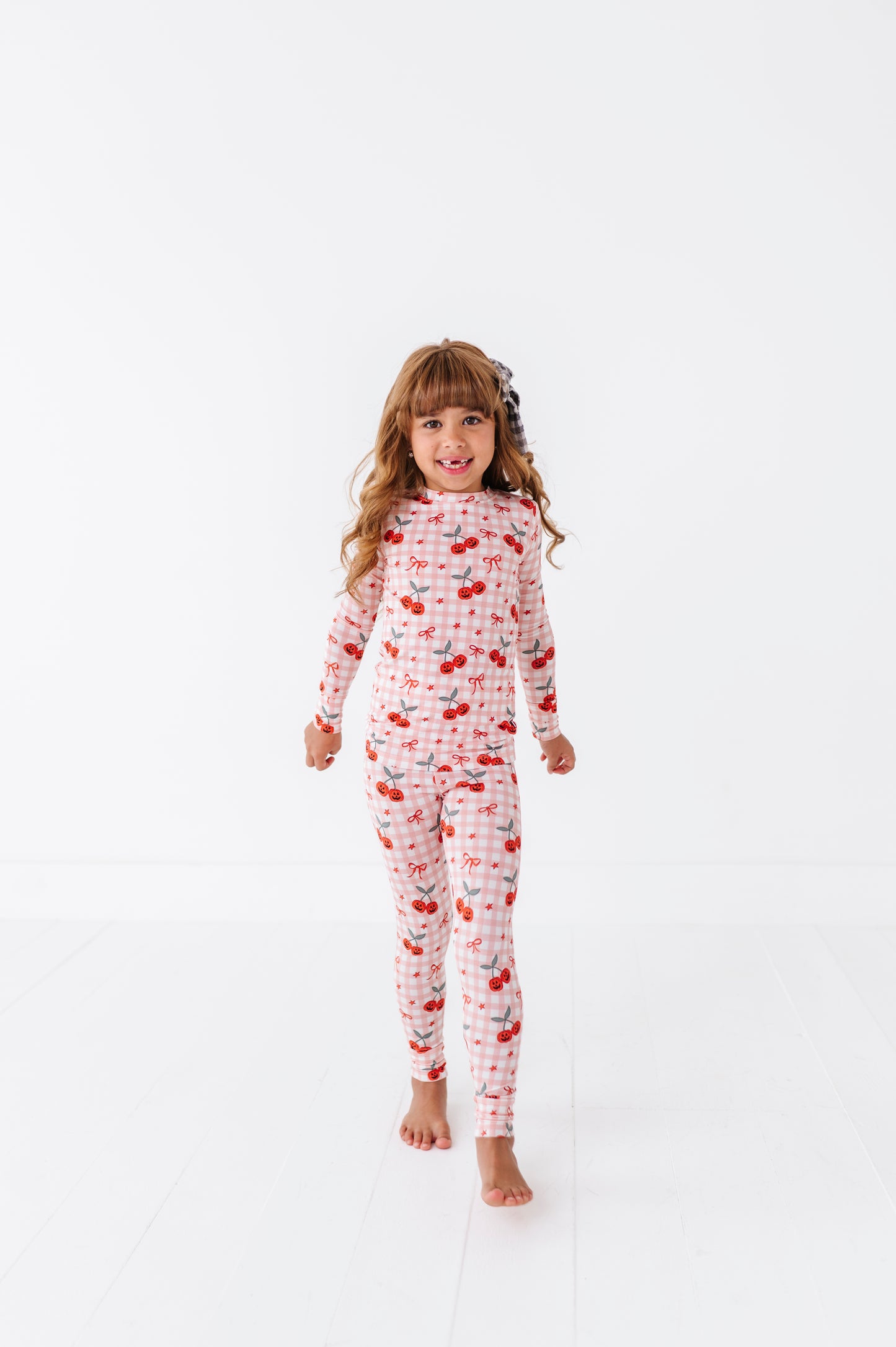 Pumpkin Cherry Fall Pajamas
