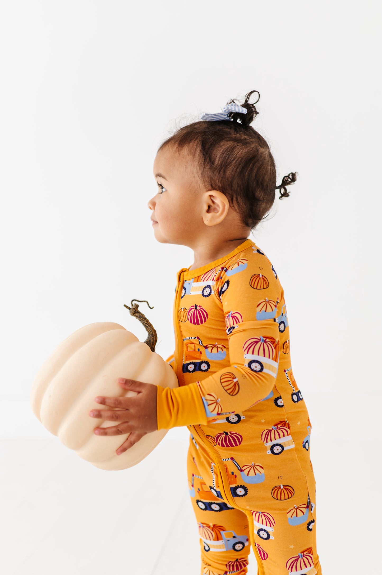 Pumpkin Truck Convertible Footies