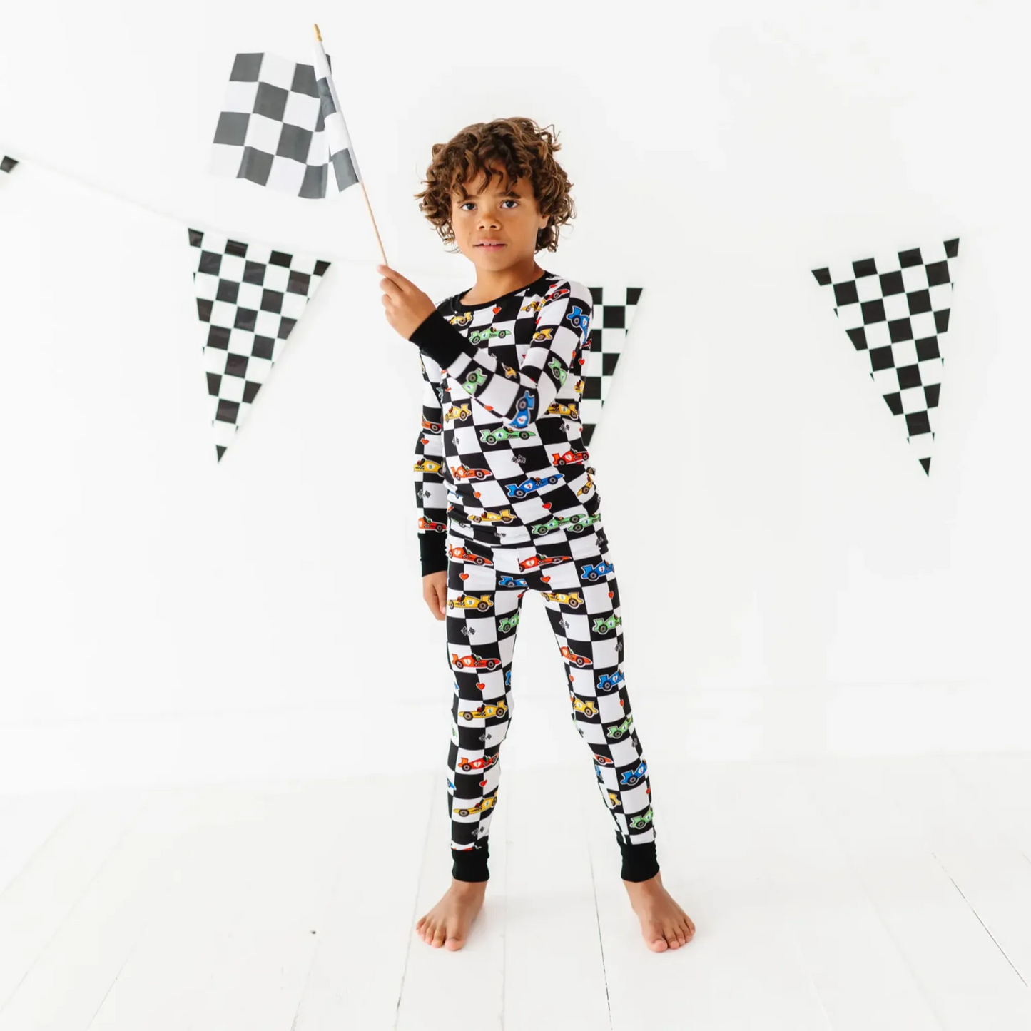 Checker Valentine Pajamas By Kiki and Lulu