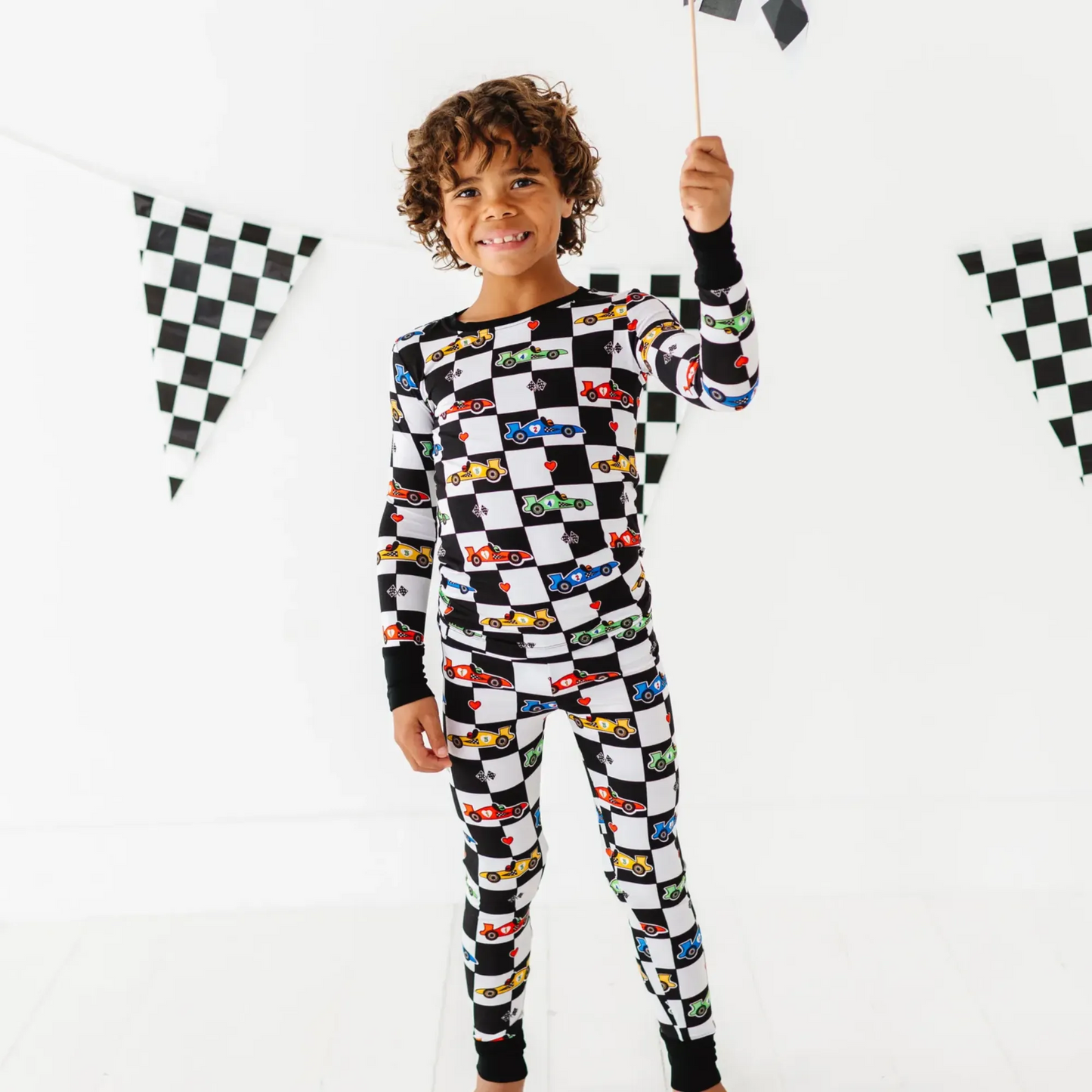 Checker Valentine Pajamas By Kiki and Lulu