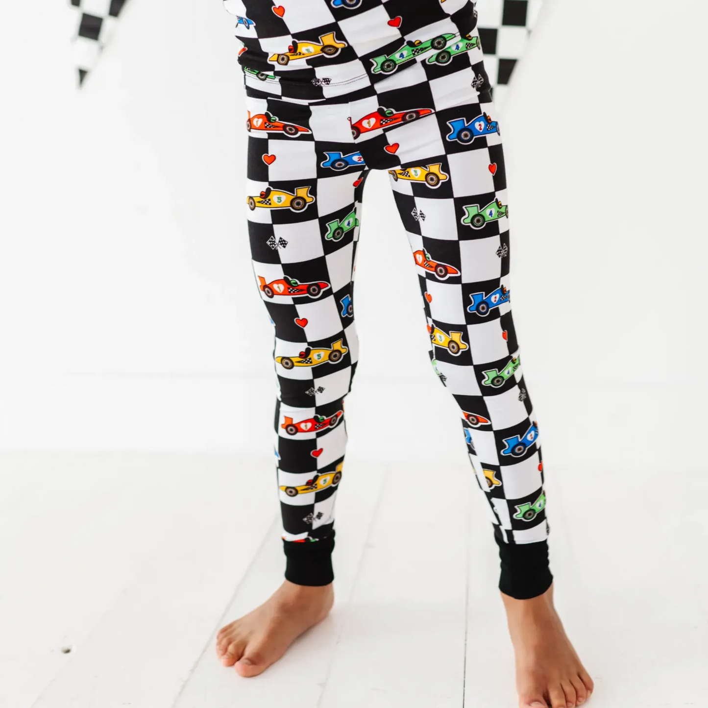 Checker Valentine Pajamas By Kiki and Lulu