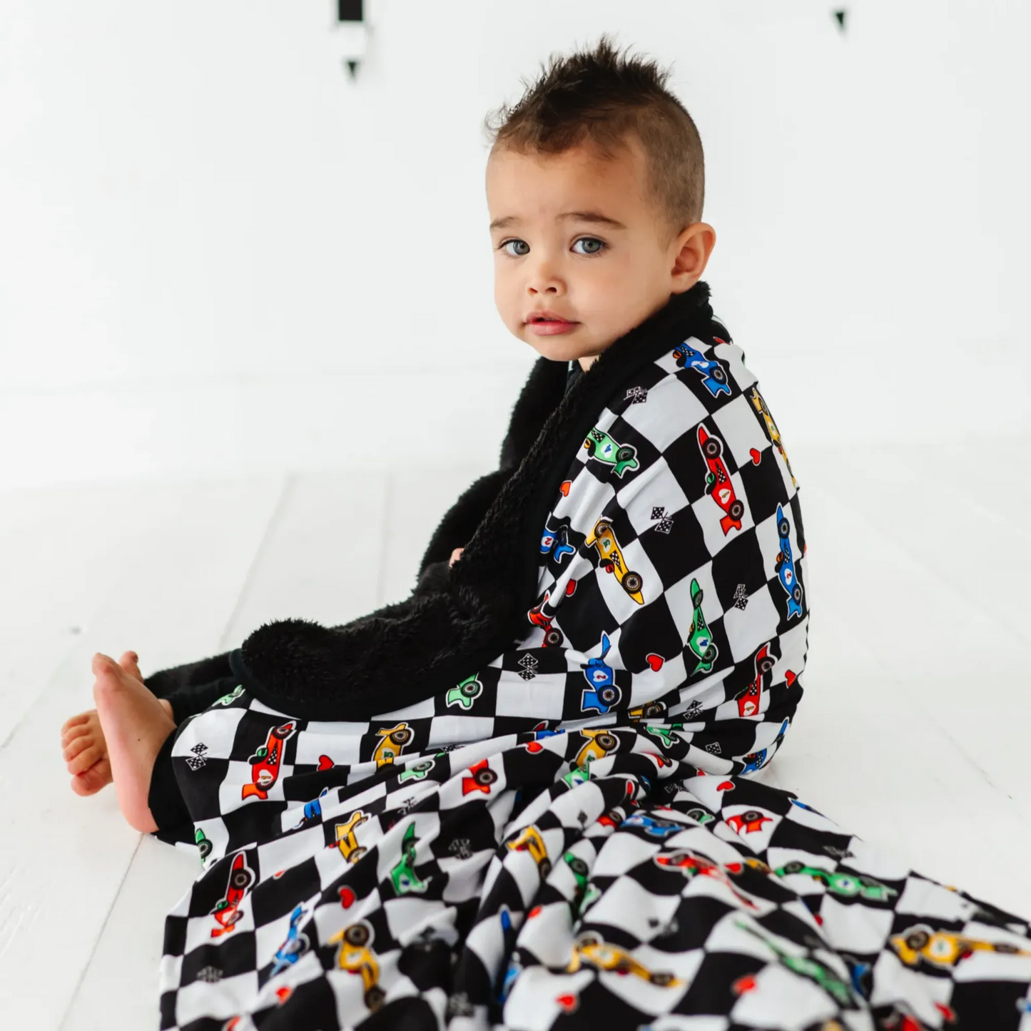 You Make My Heart Race Plush Blanket
