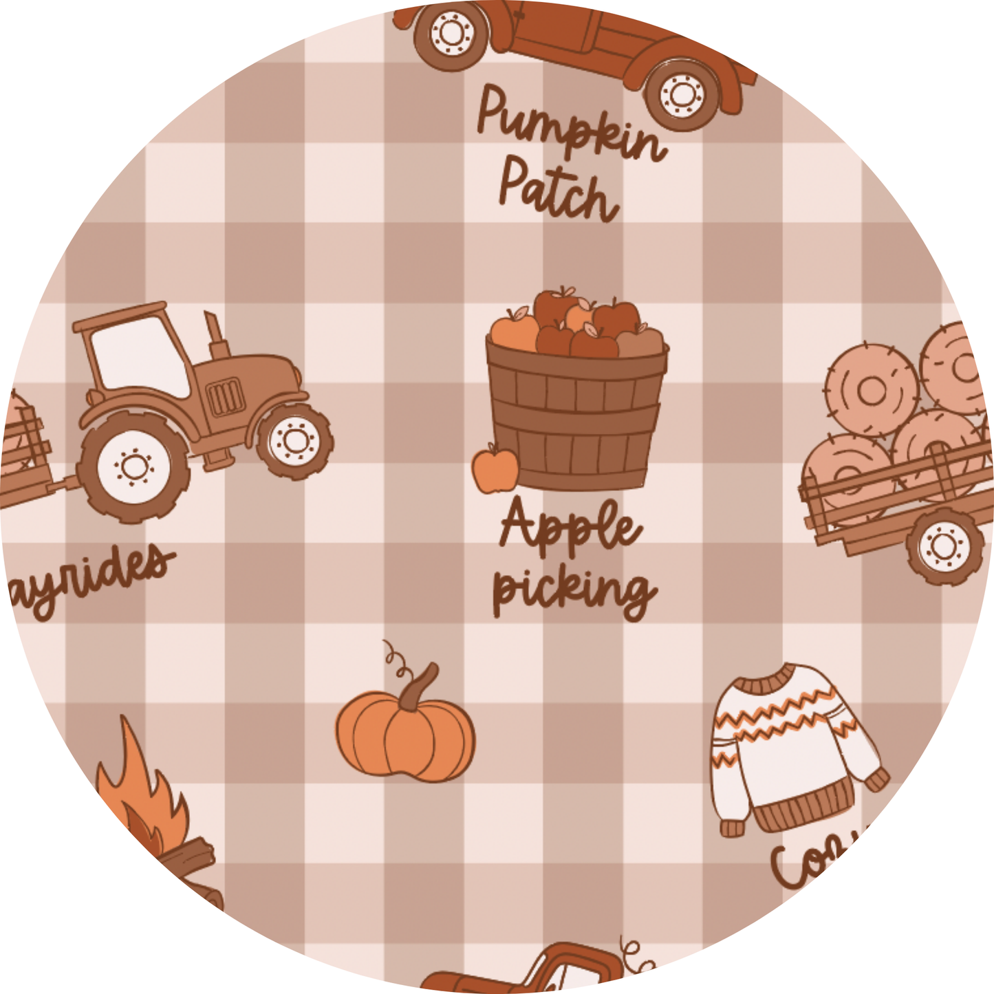 Harvest Hayride Kids Pajamas