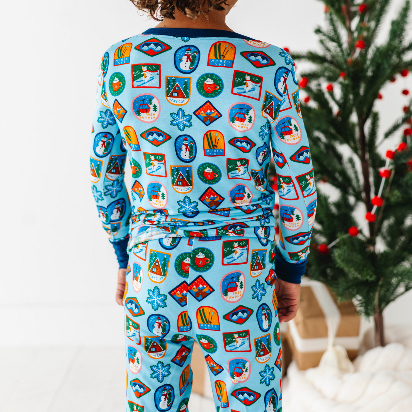 Kid in Ski Pajamas by Kiki and Lulu