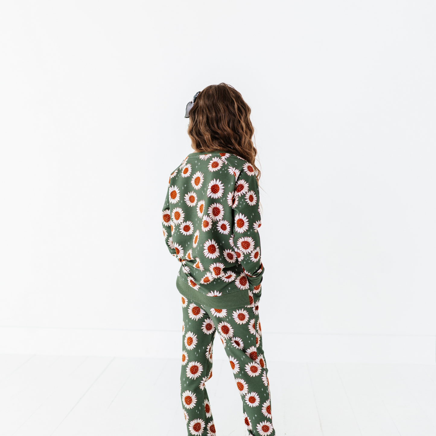Sunflower bamboo jogger set