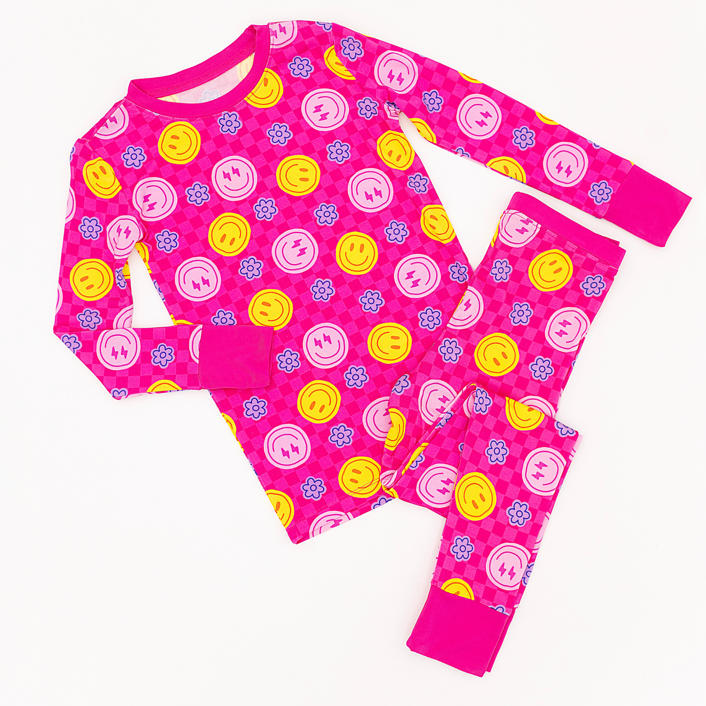 Electric Smiles Kids Pajamas