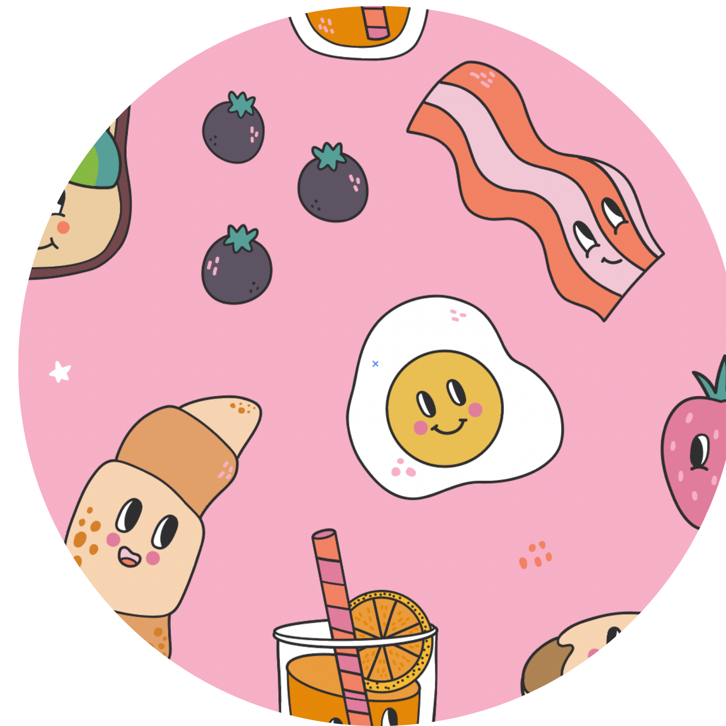 Don't Go Bacon My Heart Kids Pajamas in Pink