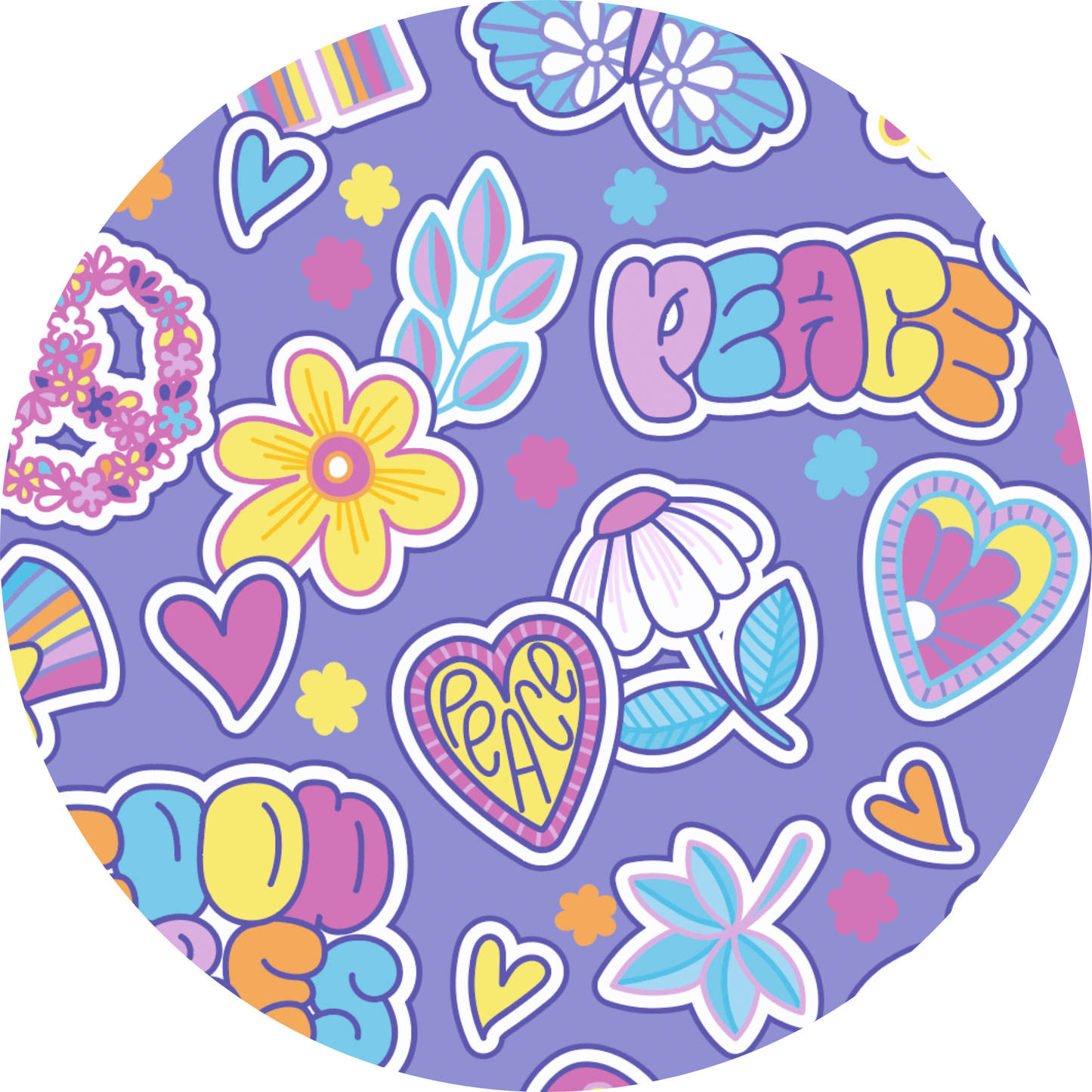 I'm Groovy and I Know It Convertible Footies with Ruffle