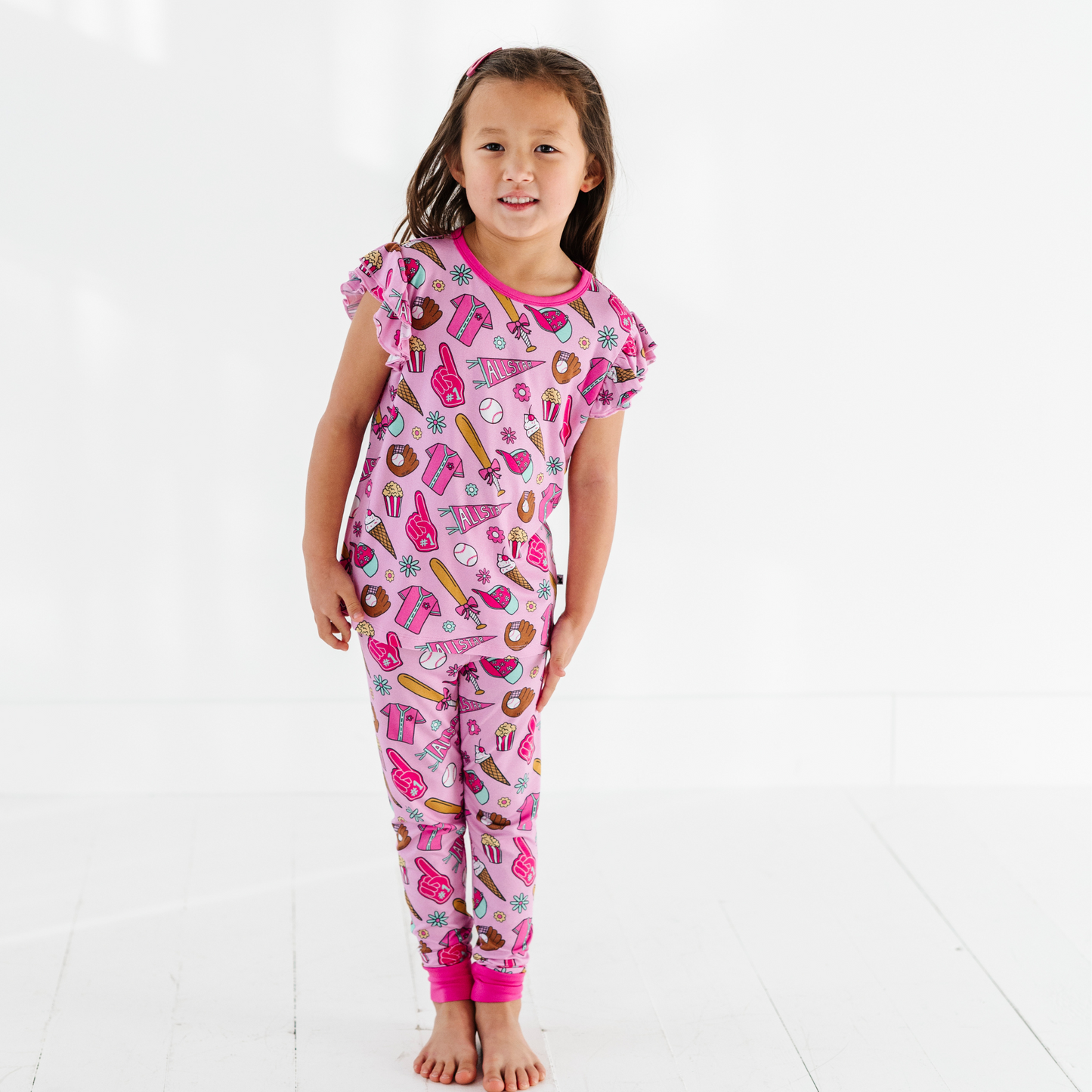 No Place Like Home Ruffle Pajamas Toddler/Kids