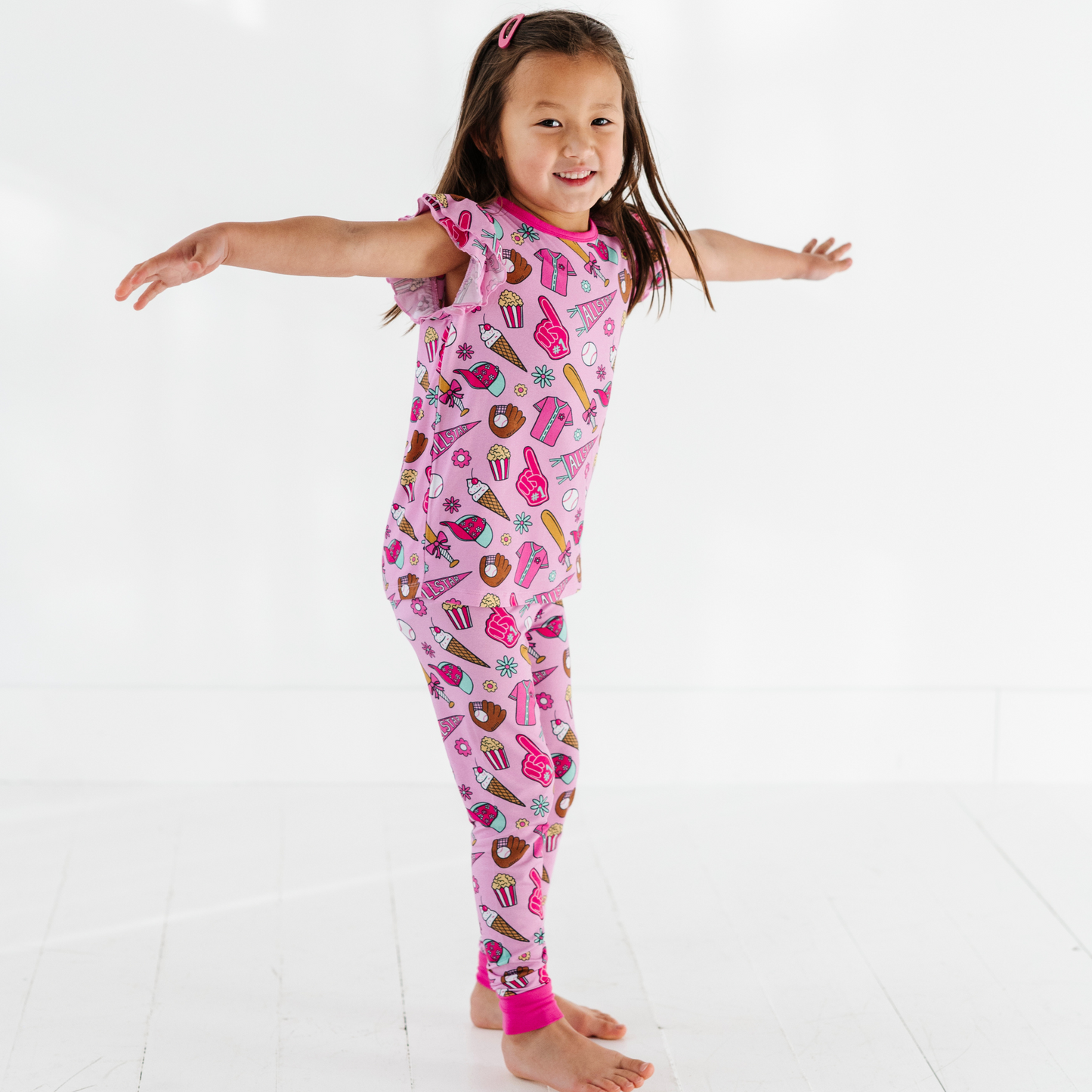 No Place Like Home Ruffle Pajamas Toddler/Kids