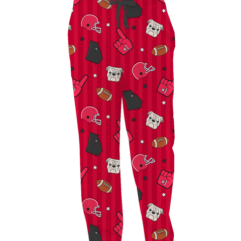Game Day In Georgia Mens Lounge Pants - PREORDER