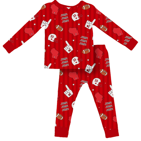 Game Day in Madison Kids Pajamas - PREORDER