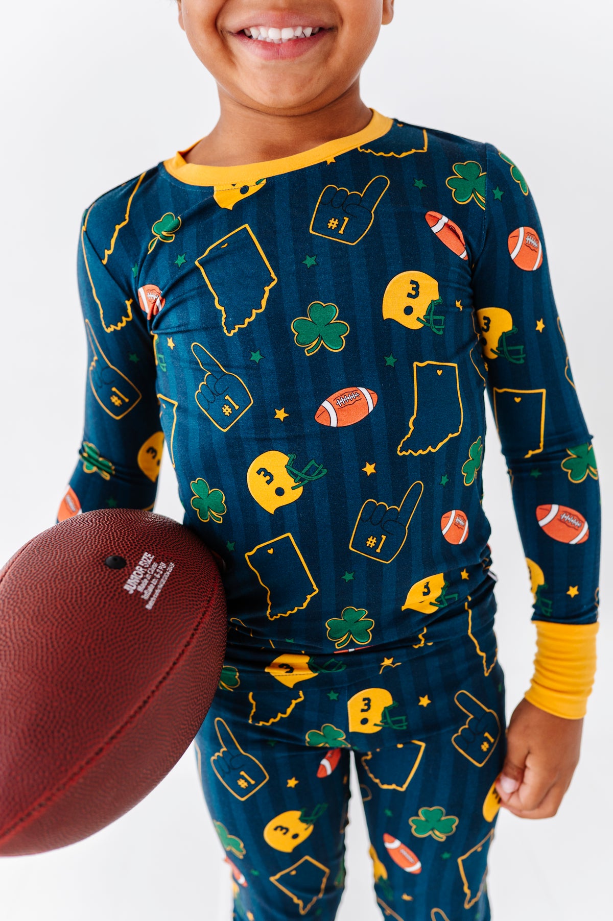 Game Day in South Bend Kids Pajamas