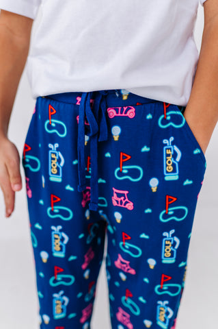 All Fore Dad Boys Lounge Pants - Bigger Kids