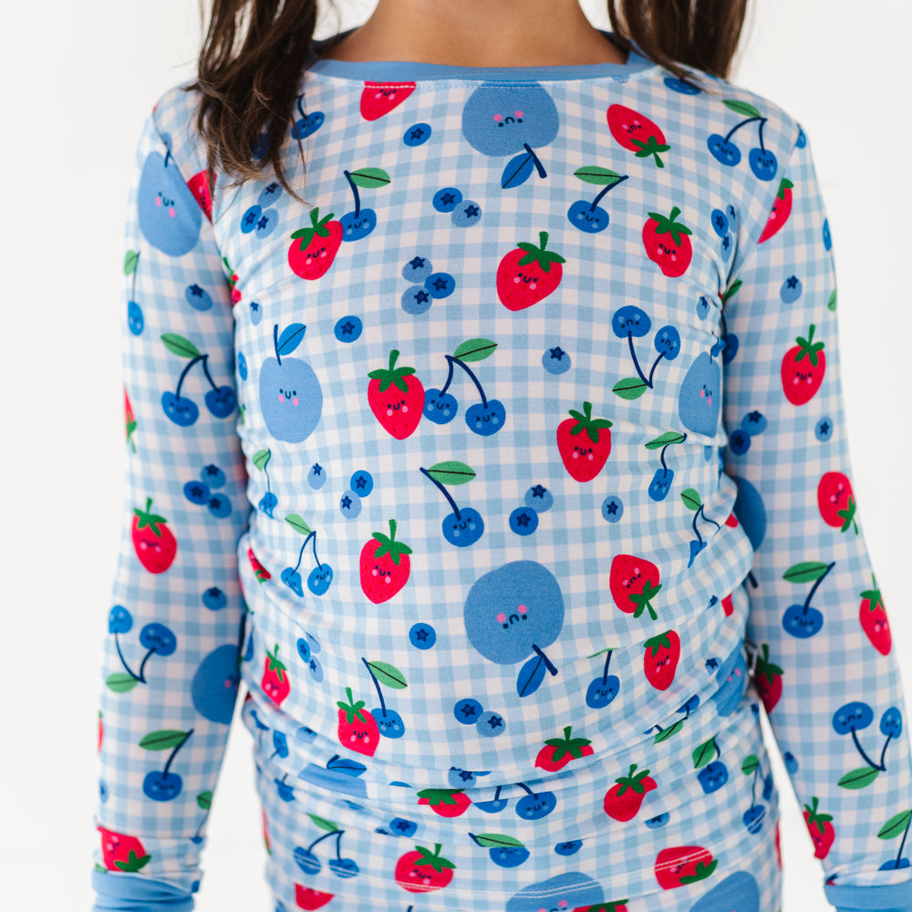 Berry Patriotic Kids Pajamas