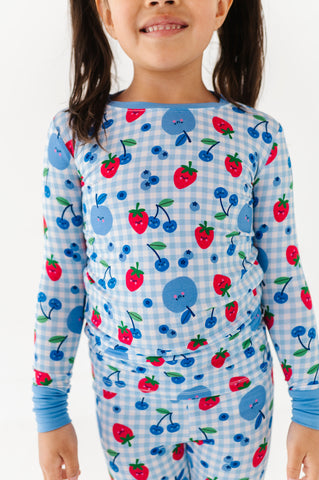 Berry Patriotic Kids Pajamas