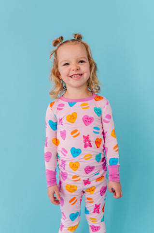 Kiki+Lulu x Young Wild Friedman Macaroon Pajamas