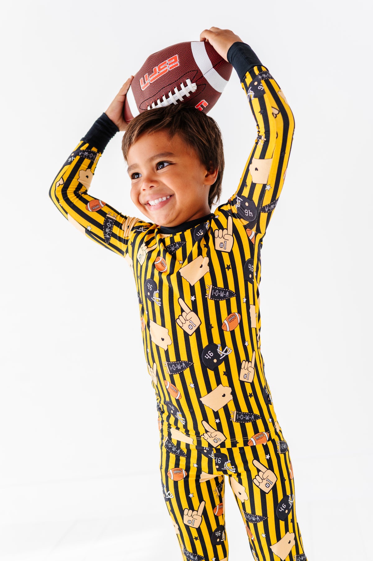 Game Day in Iowa Kids Pajamas