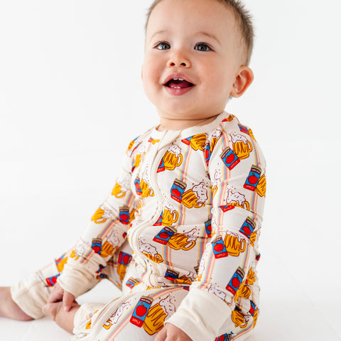 Cheers To Dad Convertible Footies