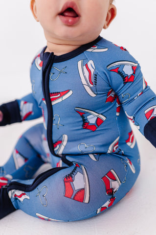 Sneaker Sweethearts Convertible Footies