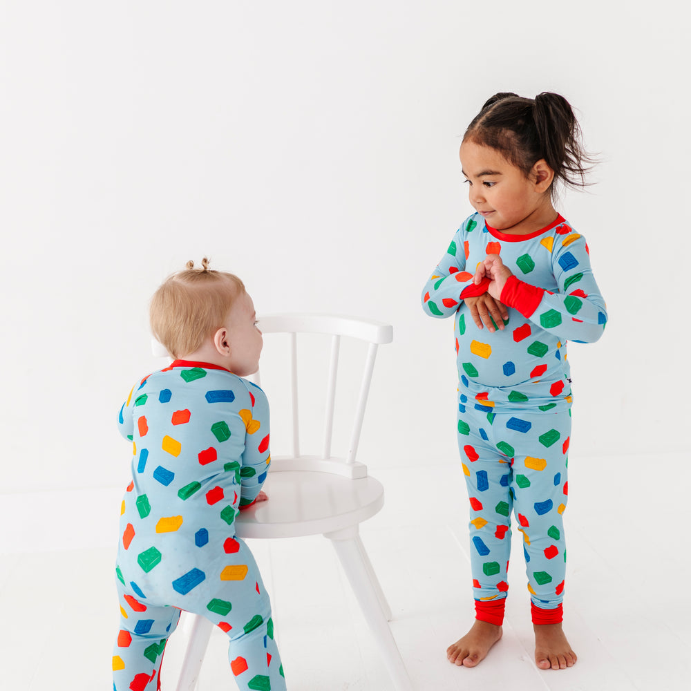 
                      
                        Building Blocks Convertible Footies
                      
                    