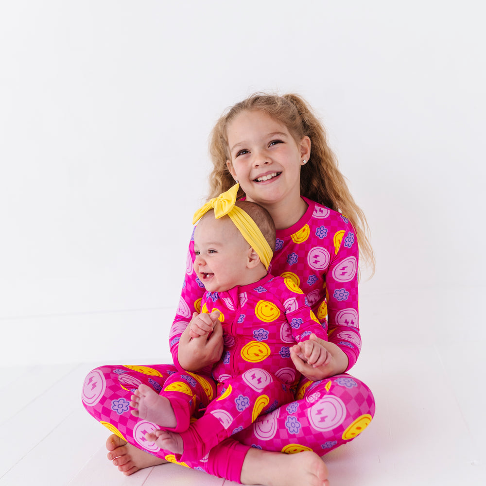 
                      
                        Electric Smiles Convertible Footies
                      
                    