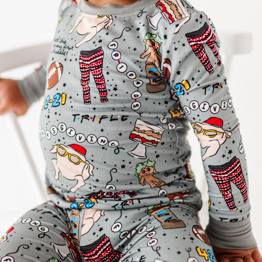 Could this BE any more Thanksgiving-y? Kids Pajamas