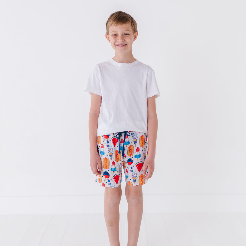 
                      
                        Red, White & BBQ Boys Lounge Shorts - Bigger Kids
                      
                    