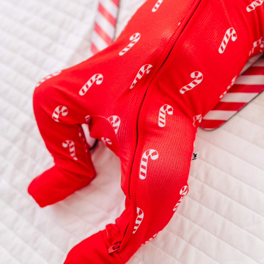 
                      
                        Sweet & Stripey Ribbed Convertible Footies
                      
                    