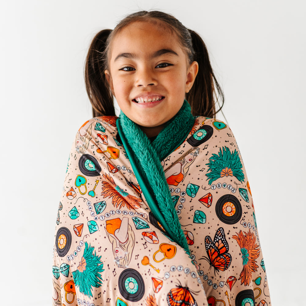 Life of a Showgirl Oversized Fuzzy Blanket