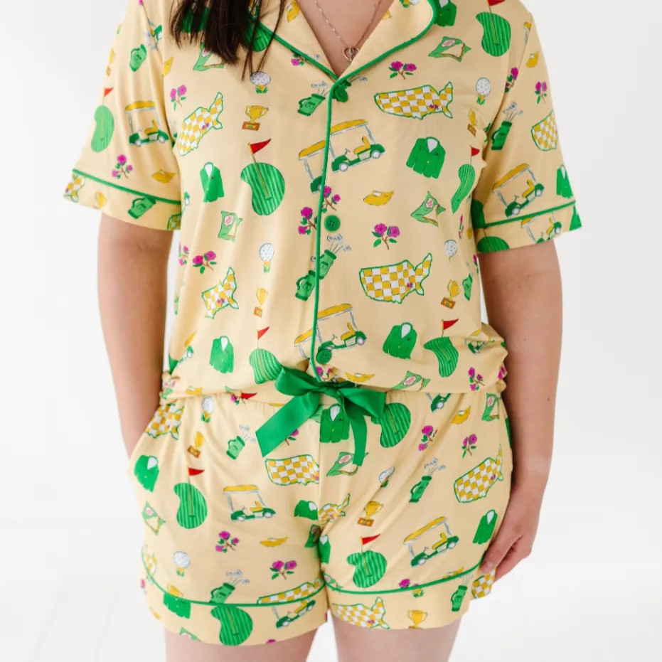 
                      
                        Green Jacket Dreams Mama Short Lounge Set
                      
                    