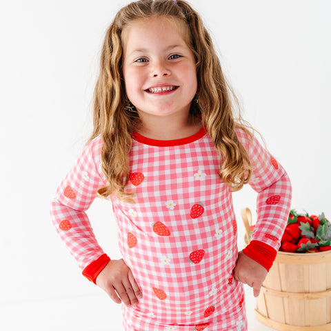 Strawberries & Dream Kids Pajamas