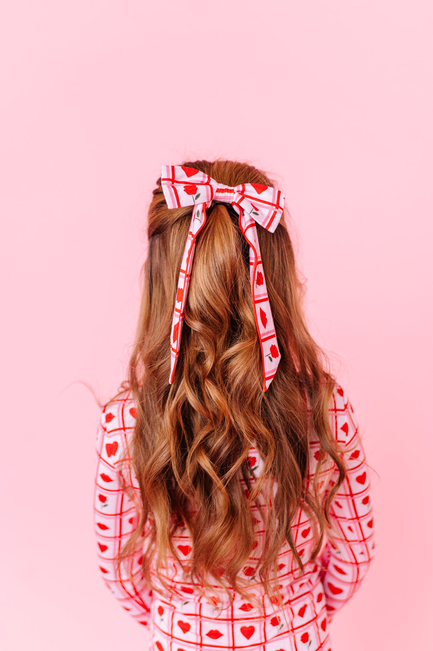 Queen of Hearts Clip Bow